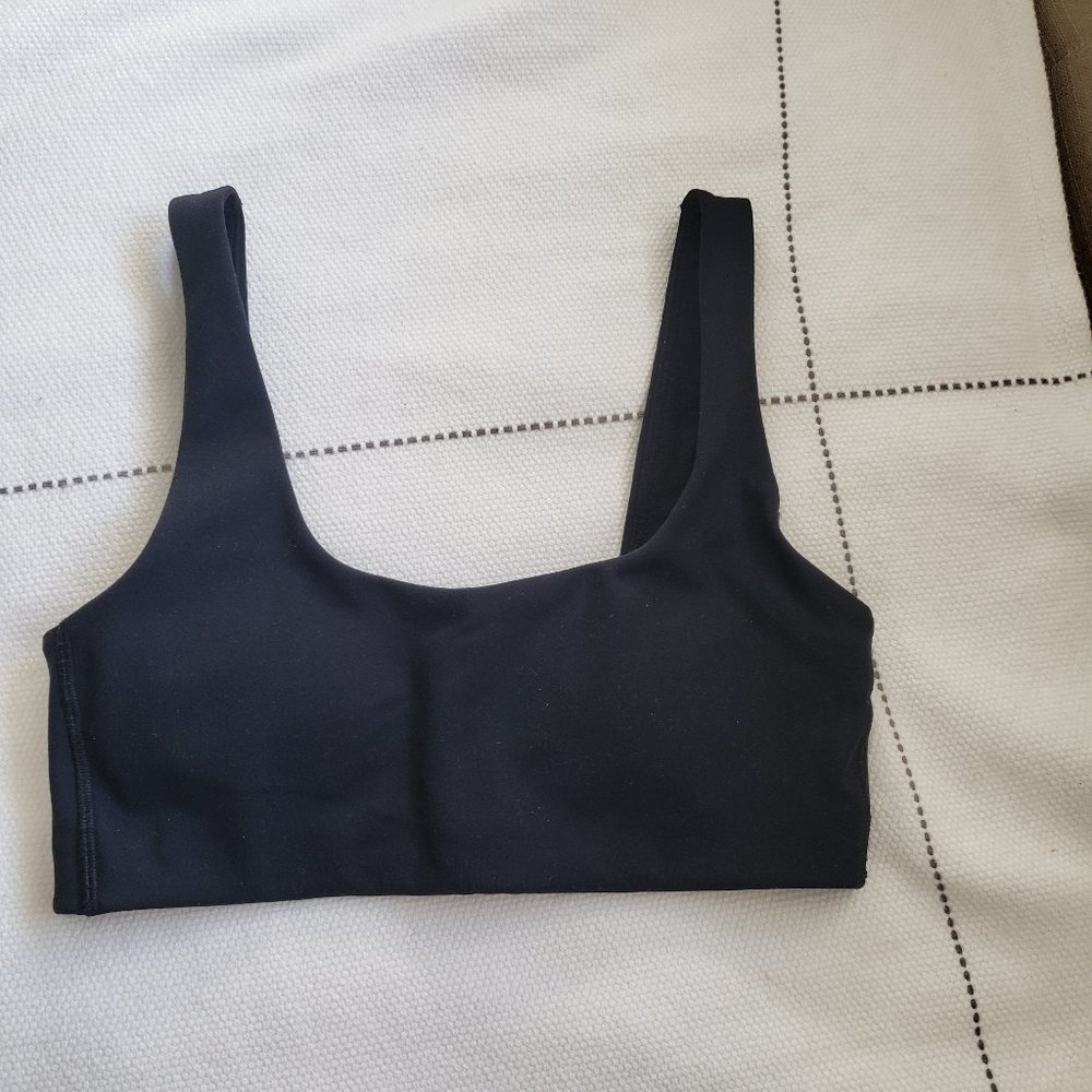 Gapfit Black Square Neck Sports Bra Sz Xs
